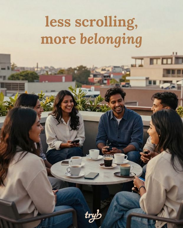 Less scrolling, more belonging